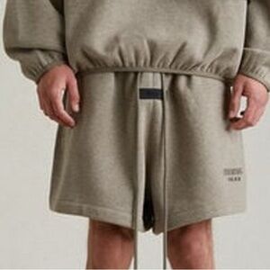 NWOT Essentials Fear of God Athletic Tan Shorts